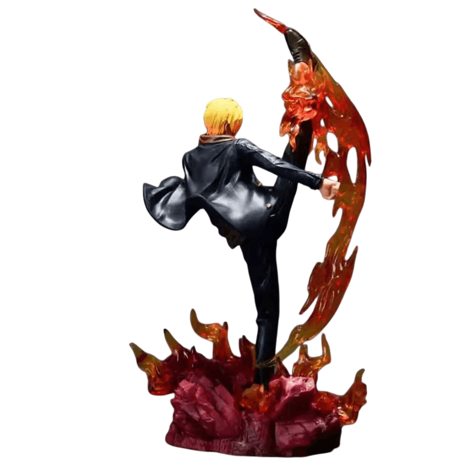 Figurine Sanji Diable Jambe One Piece - profil