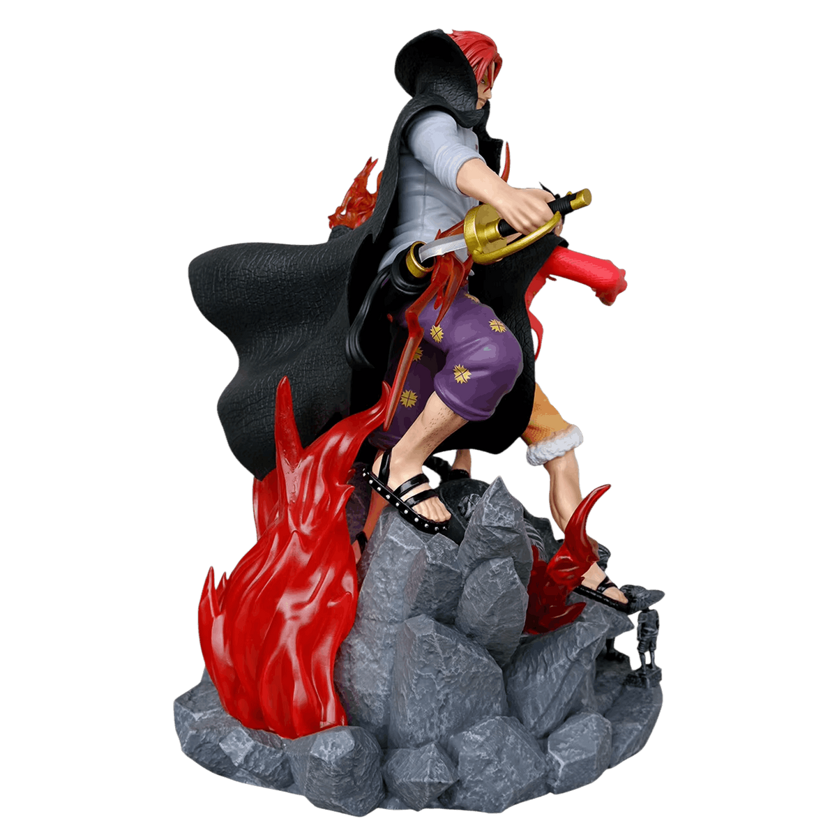Figurine Shanks et Luffy la releve One Piece - profil