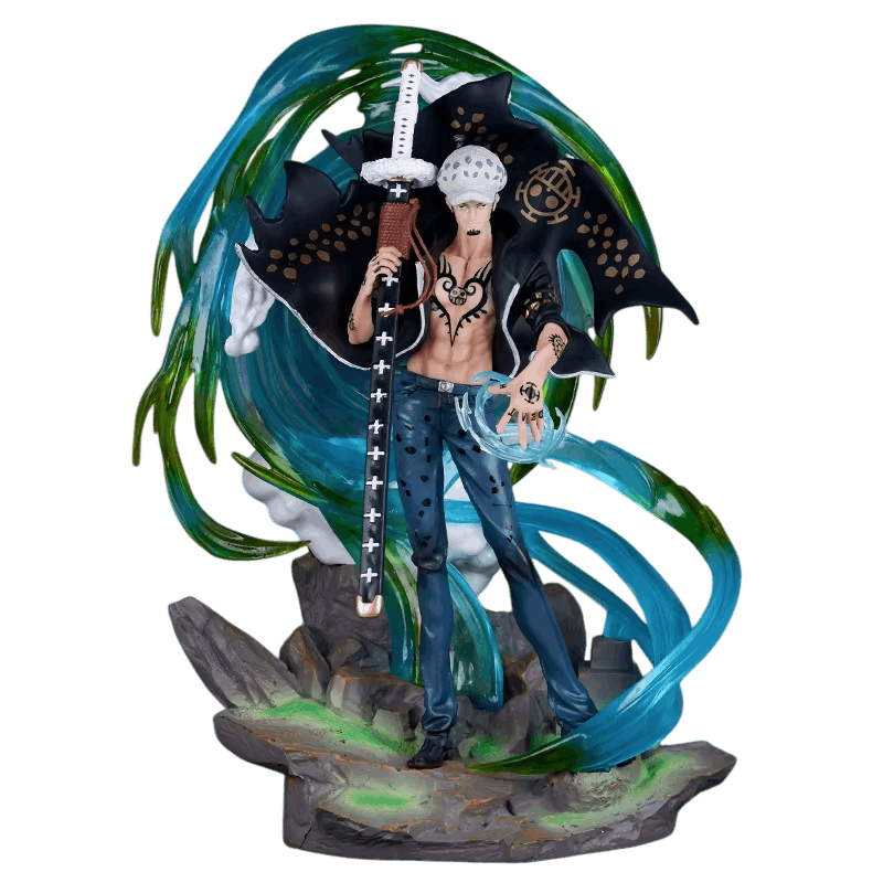 Figurine Trafalgar Law Room One Piece - face
