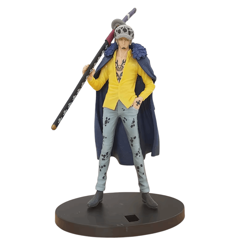 Figurine One Piece Trafalgar Law Wano 20 cm Kikoku à l'épaule