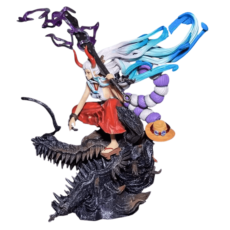 Figurine Yamato Thunder Bagua One Piece - profil
