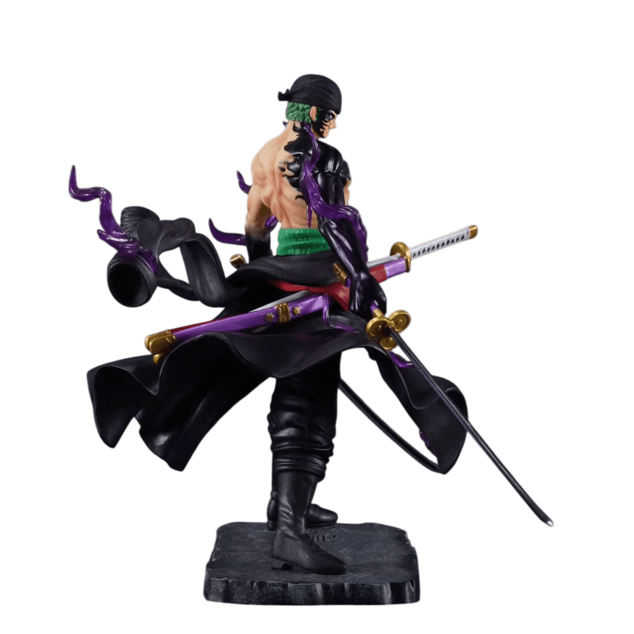 Figurine Zoro lames noires Haki One Piece - profil