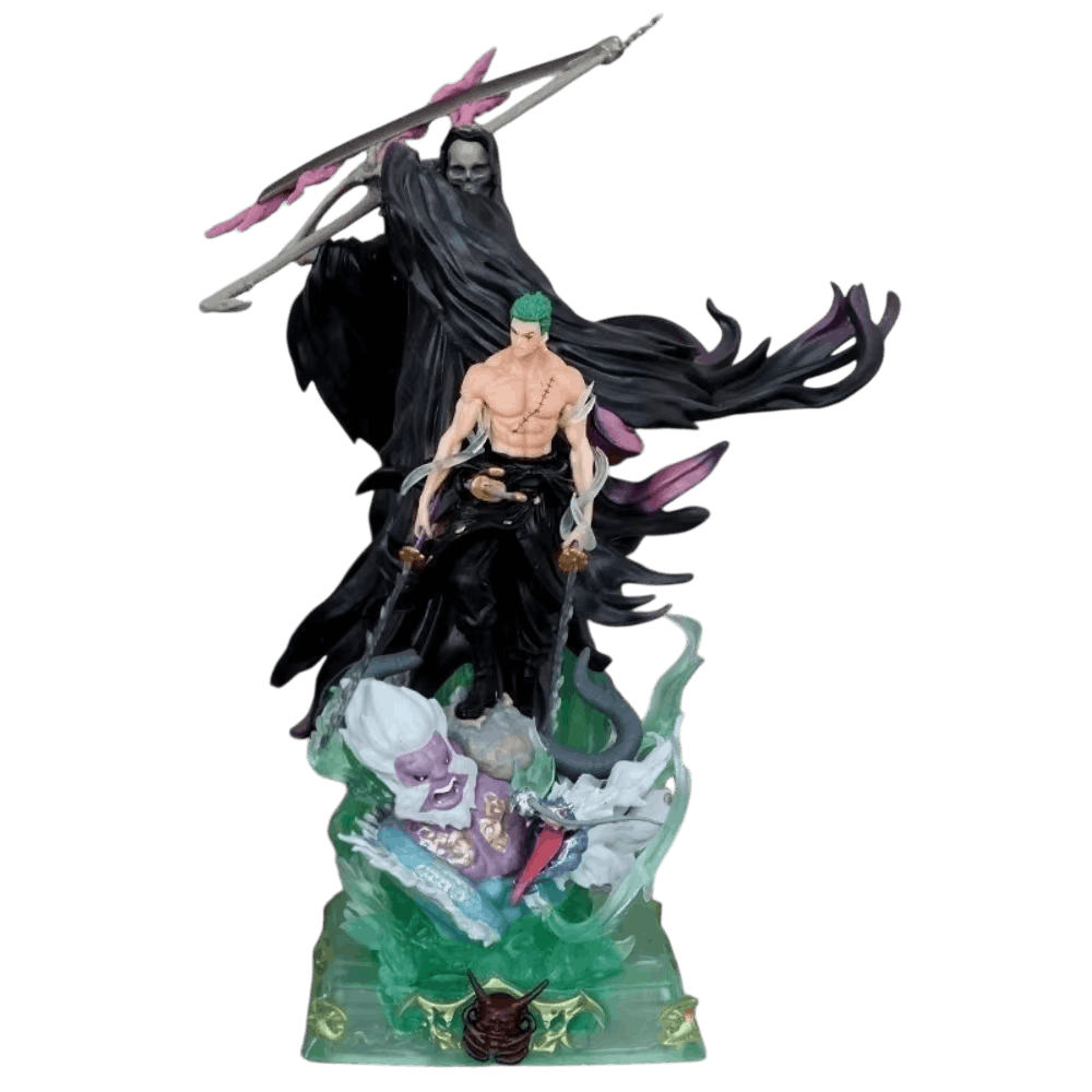Figurine Zoro roi des enfers One Piece - face