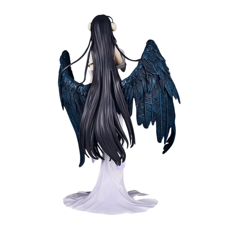 Figurine Albedo Overlord - vue de dos et chevelure