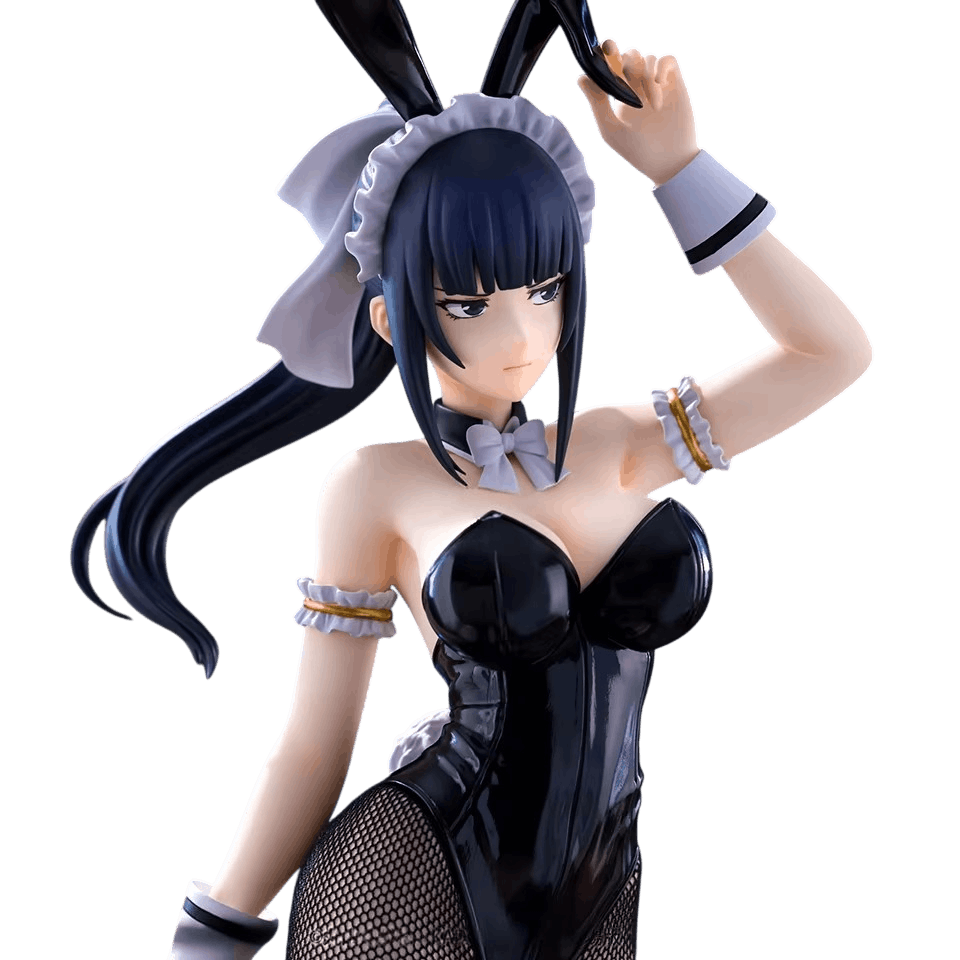 Figurine Narberal Gamma bunny girl Overlord - buste et coiffe