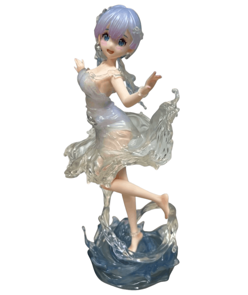 Figurine Rem robe d'eau Re:Zero - face