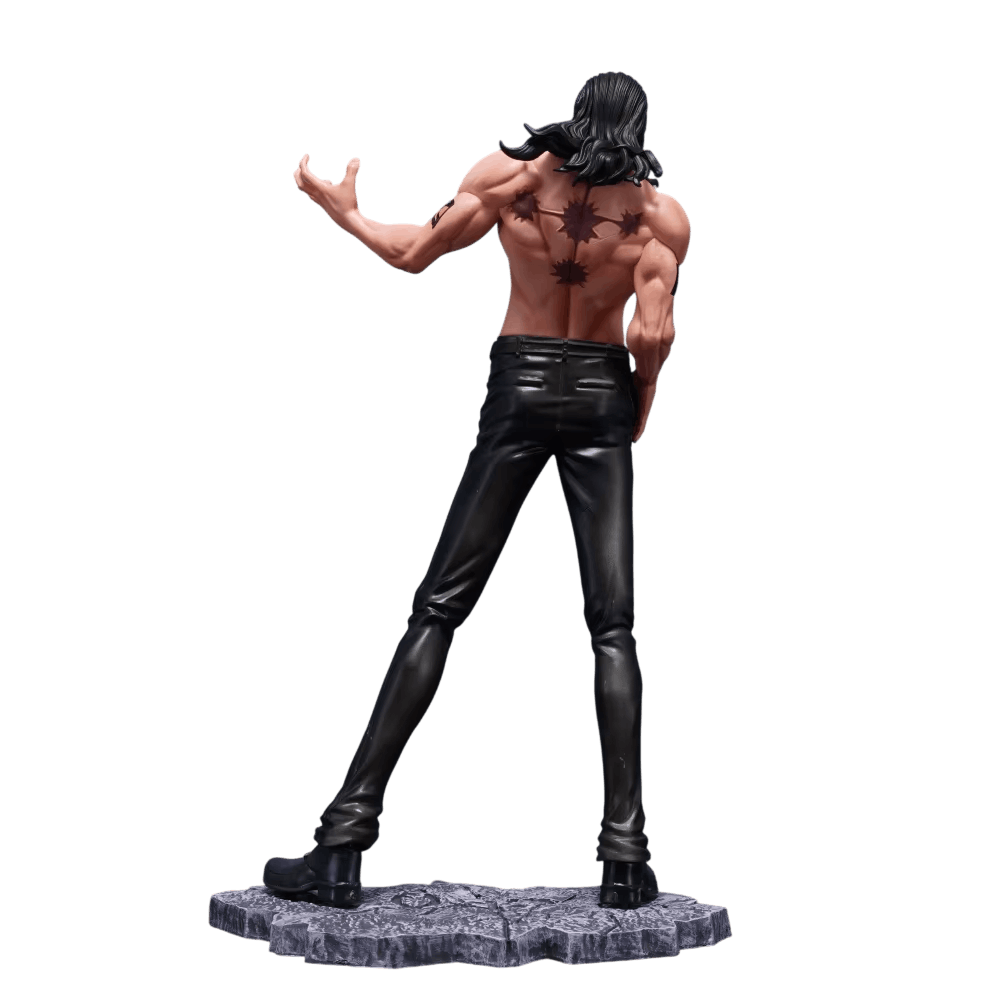 Figurine One Piece Rob Lucci détails de la musculature