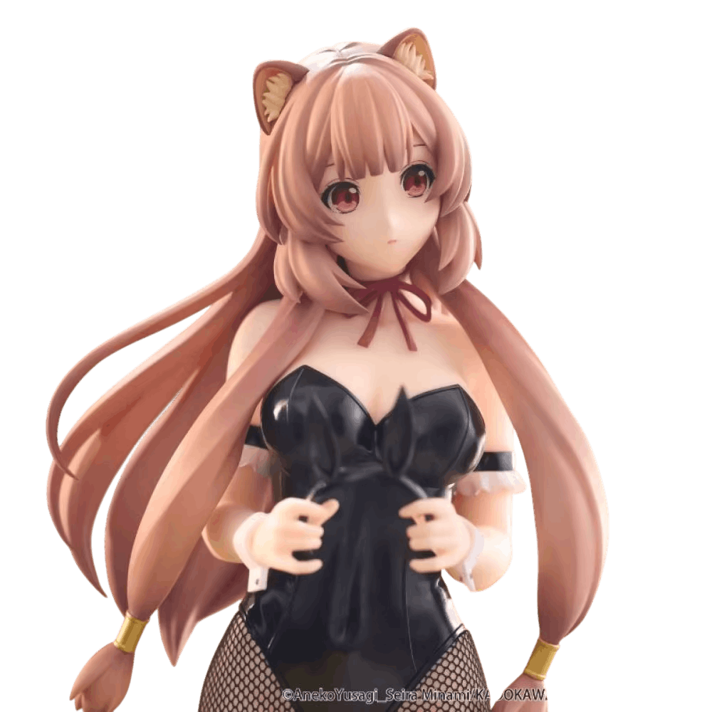 Figurine Raphtalia bunny girl Shield Hero - buste et oreilles