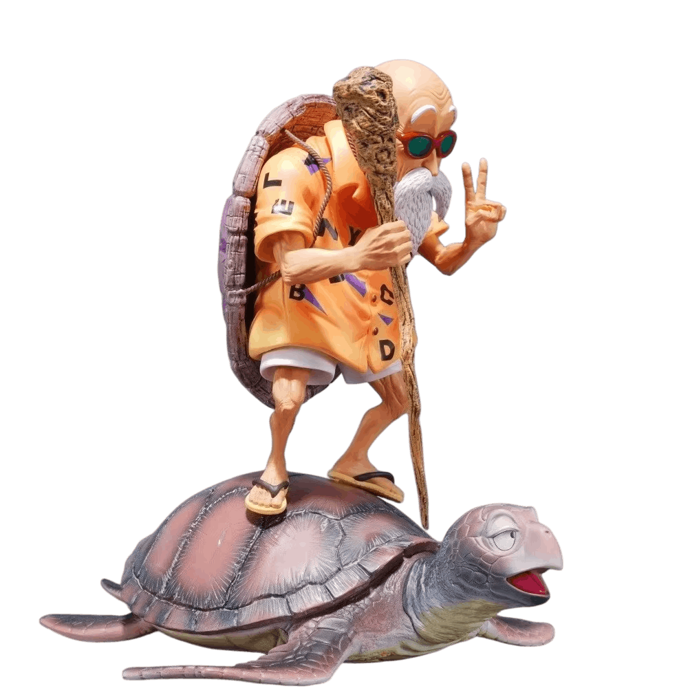 Figurine Tortue Géniale Kame Sennin Dragon Ball vue de côté