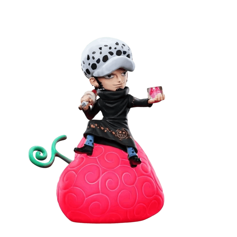 Lampe LED One Piece Trafalgar Law sur son Fruit du Démon - face