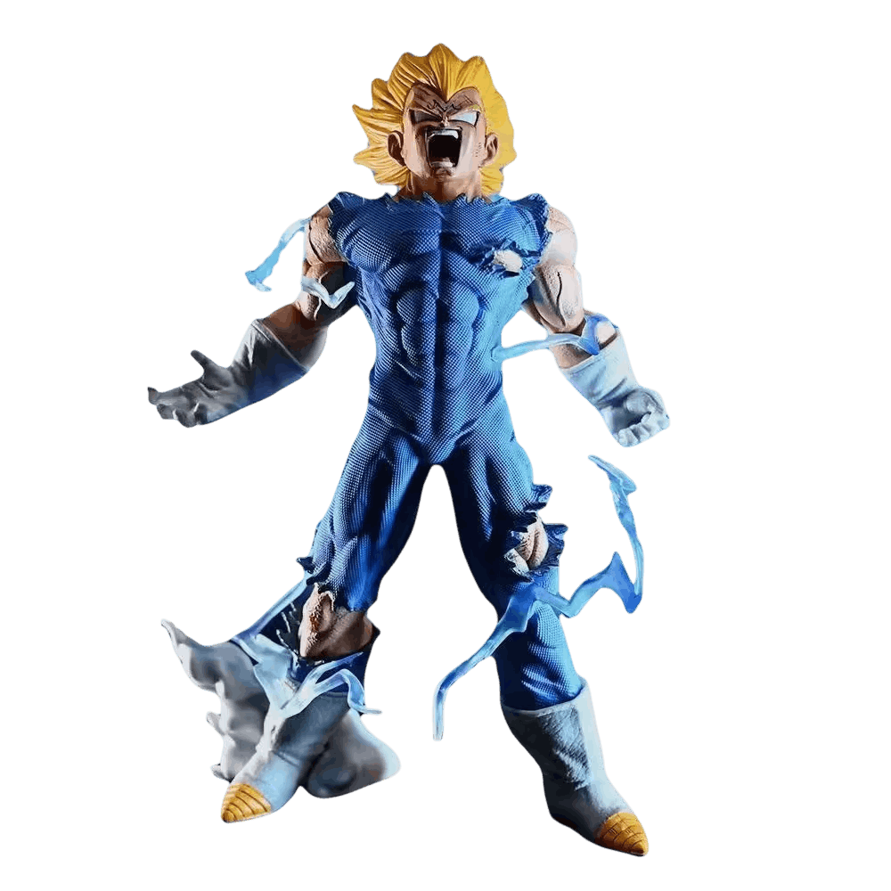 Figurine Majin Vegeta Super Saiyan cri du sacrifice - Dragon Ball Z