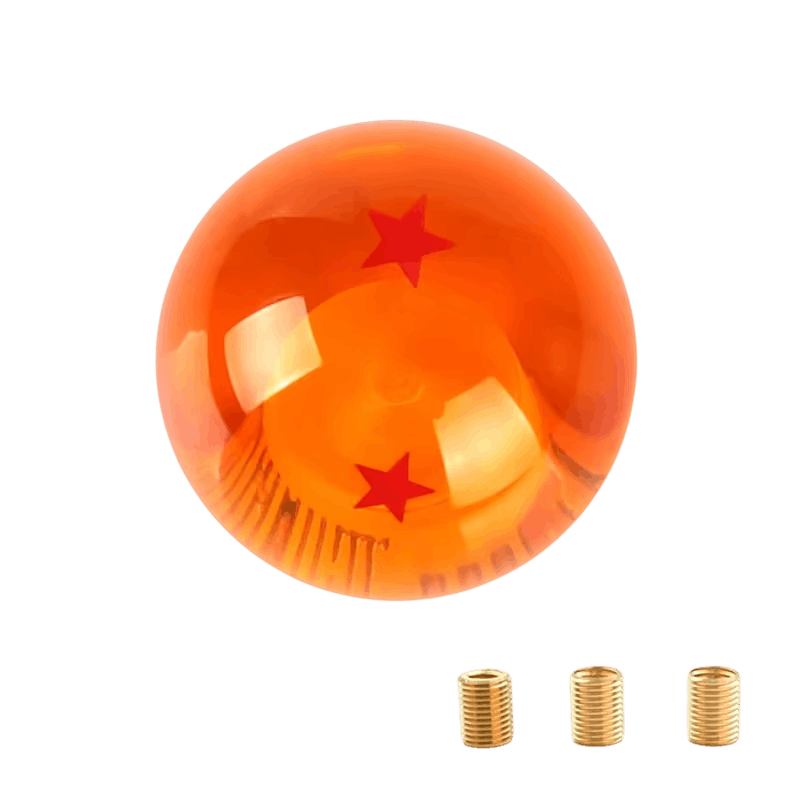 Pommeau de Levier Dragon Ball – Boule de Cristal, 7 Étoiles — 2 étoiles