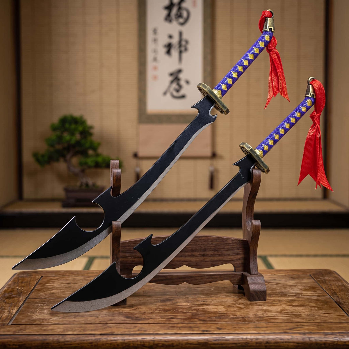 Sabres Bleach Shunsui Kyoraku Bleach - presentee sur un support (support non inclus)