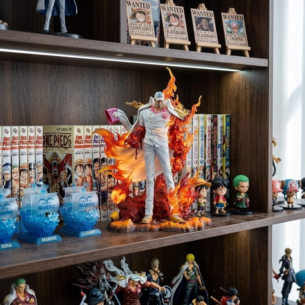 Statue Amiral Sakazuki Akainu One Piece présentation