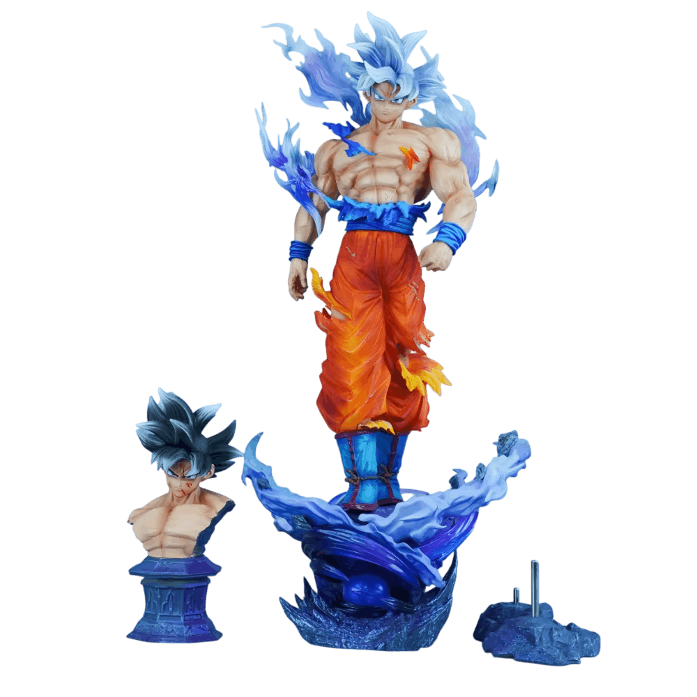 Statue Dragon Ball Super Goku Ultra Instinct 42 cm de face