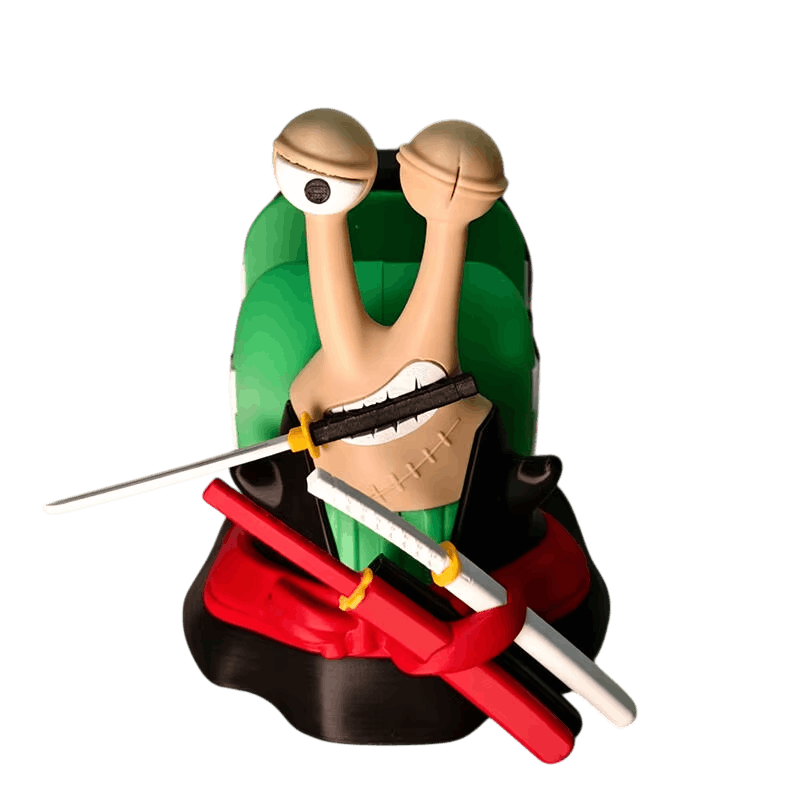 Support Manette One Piece – Den Den Mushi (2 Personnages) — Zoro
